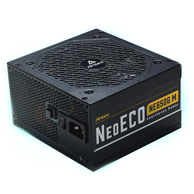 Antec NeoEco NE650G M 650W 80 Plus Gold power supply Antec NeoEco NE650G M 650W 80 Plus Gold