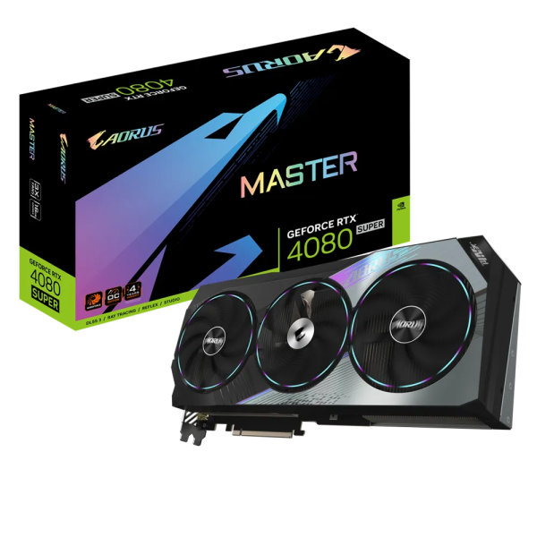 AORUS GeForce RTX 4080 SUPER MASTER 16G Graphic Card - Image 1