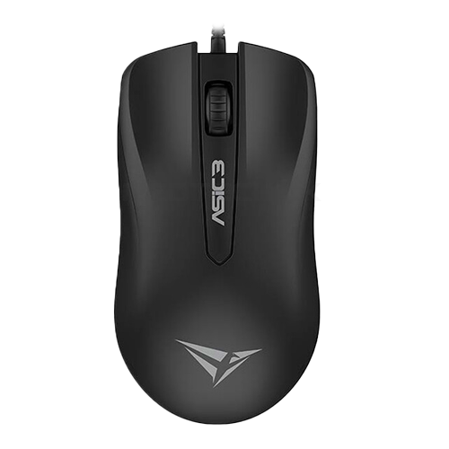 ALCATROZ-ASiC-3-BLISTER-BLACK-Wi Alcatroz Asic 3 USB Optical Mouse - Image 1