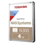 Toshiba 4TB N300 7200RPM Internal NAS Hard Disk