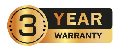 03 years Warranty