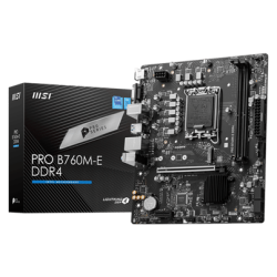 MSI Pro B760M-E DDR4 Motherboard