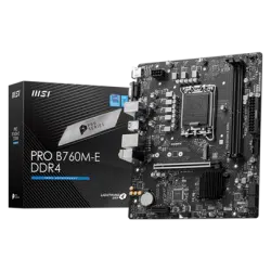 MSI Pro B760M-E DDR4 Motherboard