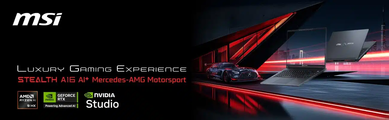 MSI Stealth A16 Mercedes AMG AI+ A3XWGG Copilot+ PC 