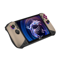 MSI Claw 8 AI+ A2VM Intel Core Ultra 7 Handheld Console Sandstorm